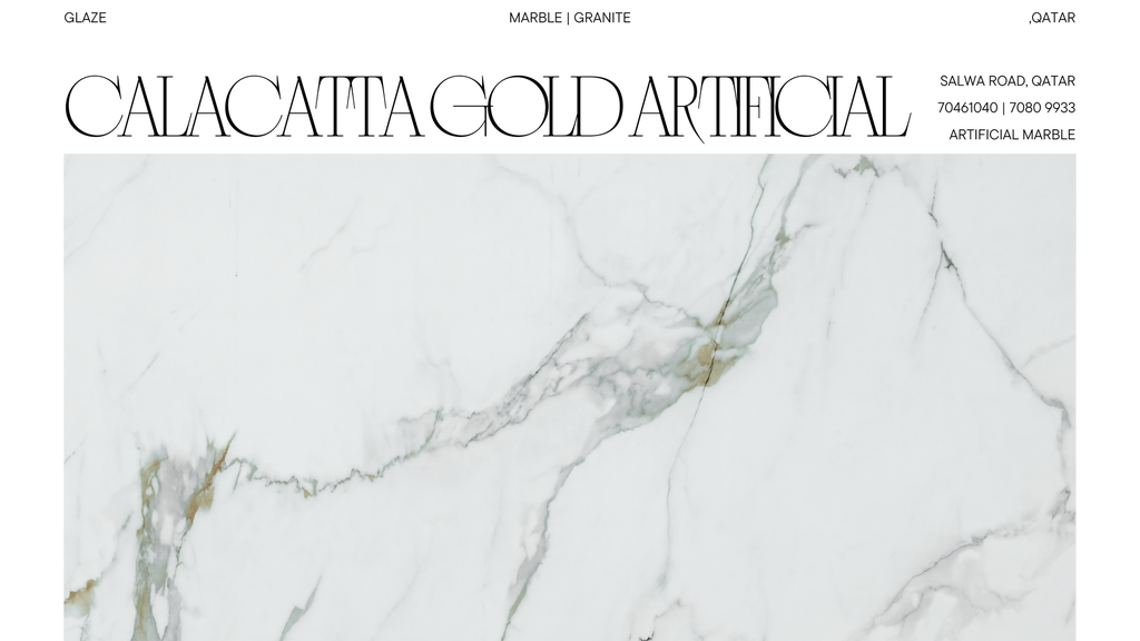 Calacatta Gold 2800x1600x18mm 