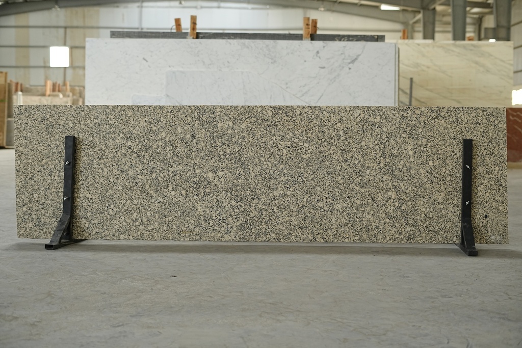 Crystal Yellow 2cm Granite Slab Polished 