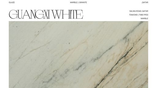 Guangxi White 2cm Marble Slab Bookmatch