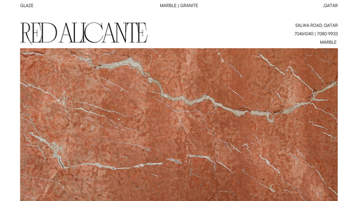 Red Elegant 2cm Marble Slab Polished 